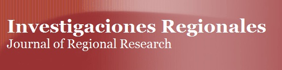 Investigaciones Regionales – Journal of Regional Research – Número 53 ya disponible ON LINE