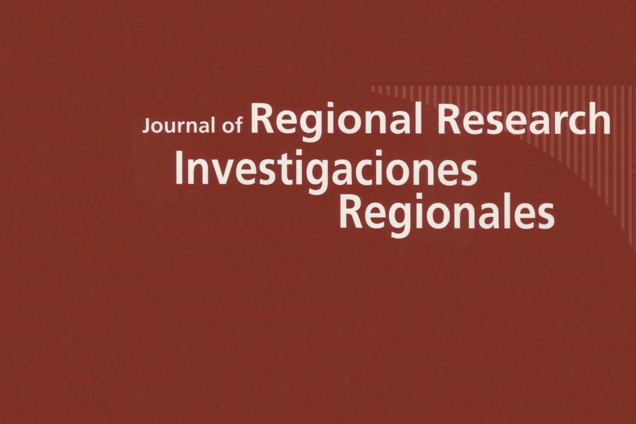 Conoce Investigaciones Regionales – Journal of Regional Regional Research