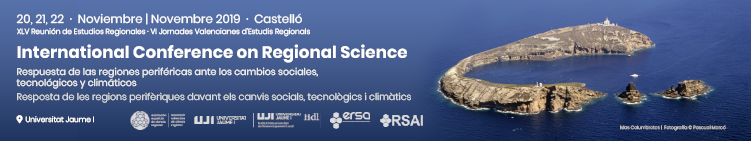 Número especial de Regional Science Policy & Practice, vinculada a la Regional Science Association International (RSAI), con el tema de la conferencia: Respuesta de las regiones periféricas ante los cambios sociales, tecnológicos y climáticos