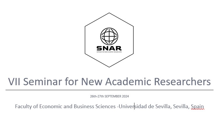 Call for submission abstracts and news about: VII Seminar for New Academic Researchers (SNAR) 2024