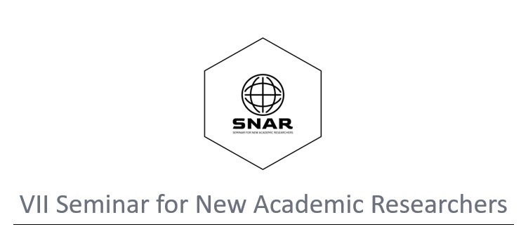 Information about: VII Seminar for New Academic Researchers (SNAR) 2026 – University of Alcalá – 24-25 September 2026