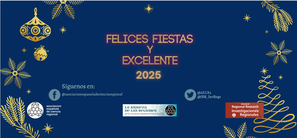 La AECR os desea FELICES NAVIDADES Y PRÓSPERO 2025