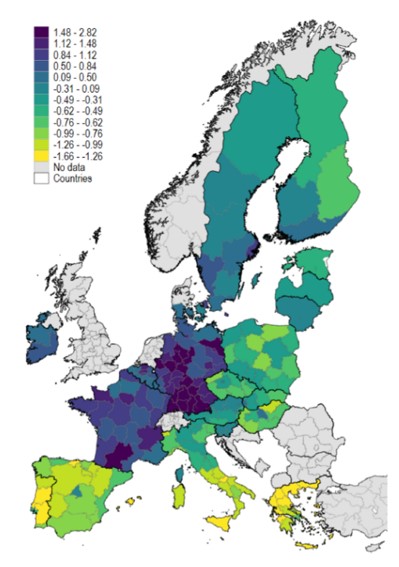 Las dinámicas de diversificación de las regiones europeas en las cadenas globales de valor