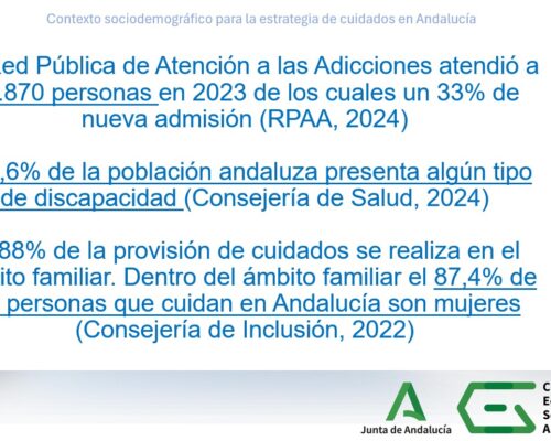 La sostenibilidad de la estrategia de cuidados. Una aproximación socio demográfica en Andalucía