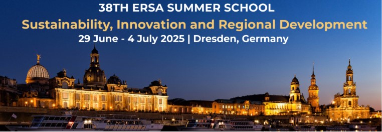 Apply for ERSA Summer School in Dresden, Germany, 29 June – 4 July 2025