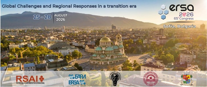 #ERSA2026 Call for Special Session Proposals is OPEN