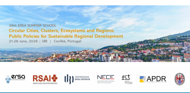 Last days to apply: ERSA Summer School 2026