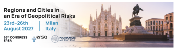 #ERSA2027 Call for Special Session Proposals is OPEN